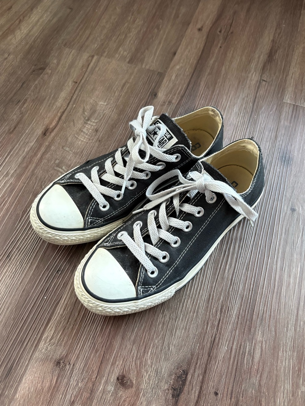Converse Black Canvas Sneakers